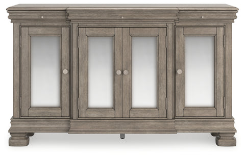 Lexorne Dining Table and 4 Chairs with Storage