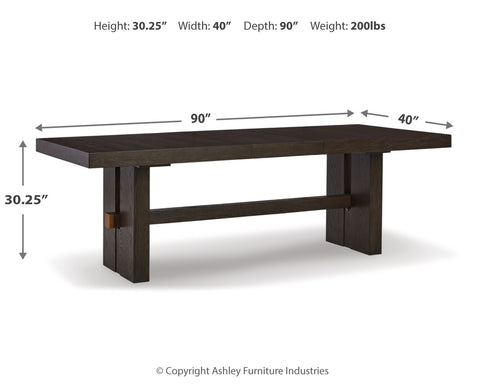 Burkhaus Dining Table and 4 Chairs