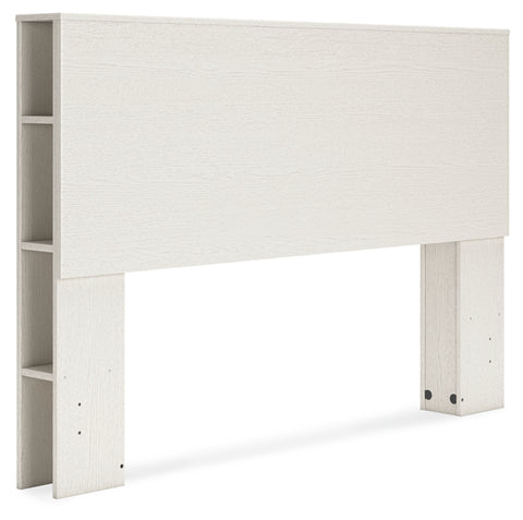 Aprilyn Queen Bookcase Headboard with Dresser, Chest and Nightstand