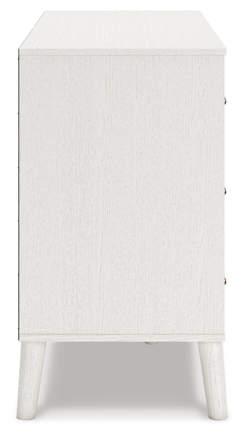 Aprilyn Queen Bookcase Headboard with Dresser, Chest and 2 Nightstands