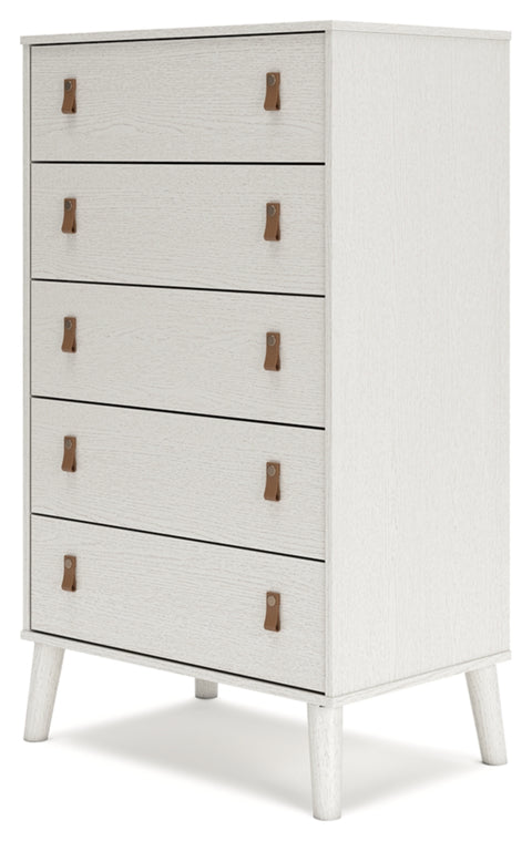Aprilyn Twin Panel Headboard with Dresser and Chest