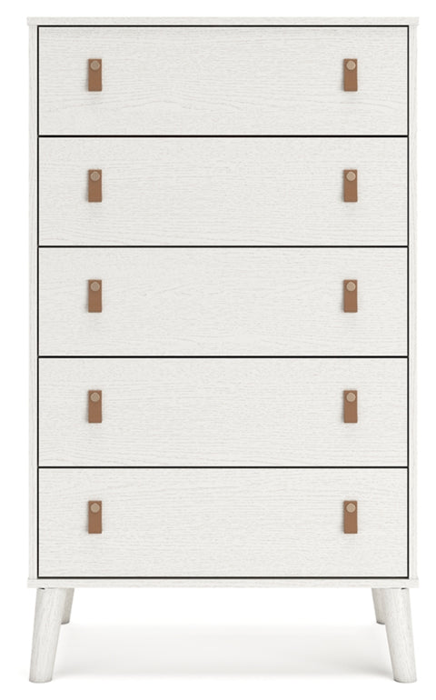 Aprilyn Twin Panel Headboard with Dresser and Chest