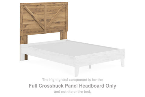Larstin Full Crossbuck Panel Headboard