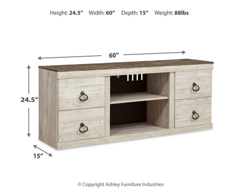 Willowton 60 TV Stand