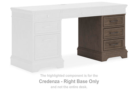 Janismore Credenza - Right Base