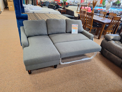 Ash Grey sleeper sectional