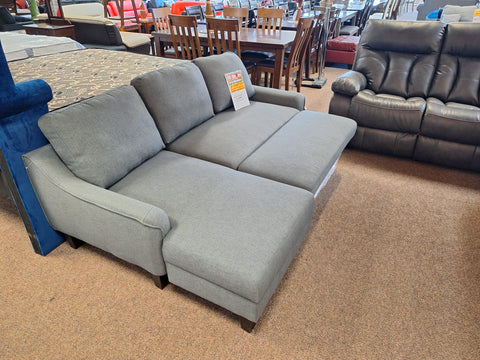 Ash Grey sleeper sectional