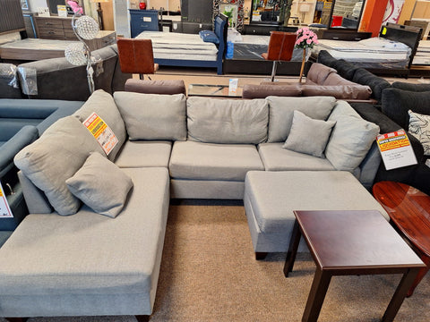 Light grey sectional
