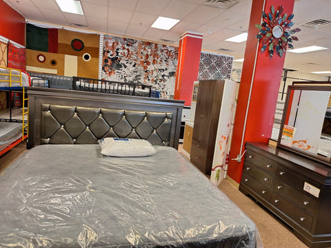 Silver Queen Bedroom set