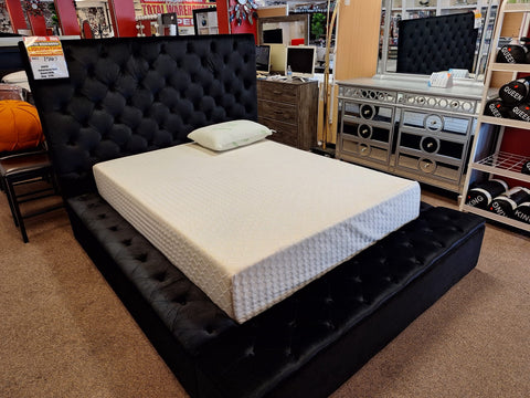 Upholstered bed only