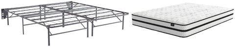 Chime 10 Inch Hybrid 10 Inch Hybrid Mattress with Foundation