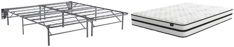 Chime 10 Inch Hybrid 10 Inch Hybrid Mattress with Foundation