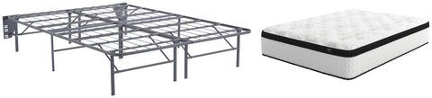 Chime 12 Inch Hybrid 12 Inch Hybrid Mattress with Foundation