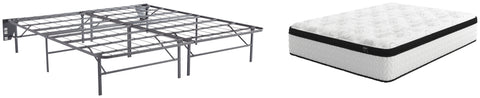 Chime 12 Inch Hybrid 12 Inch Hybrid Mattress with Foundation