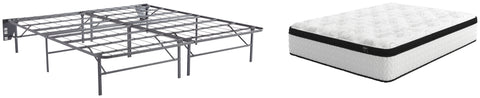Chime 12 Inch Hybrid 12 Inch Hybrid Mattress with Foundation