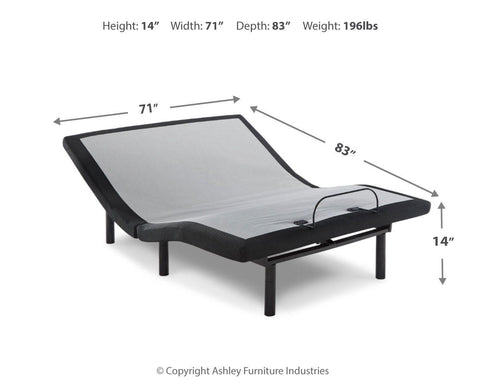 Head-Foot Model Best California King Adjustable Base