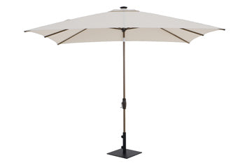 Spring Palms 8x10 LED Twist Umbrella LT Tan