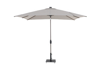 Spring Palms 8x10 LED Twist Umbrella DK Tan