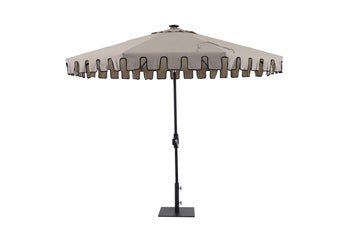 Spring Palms Twist Tilt Umbrella LT Tan