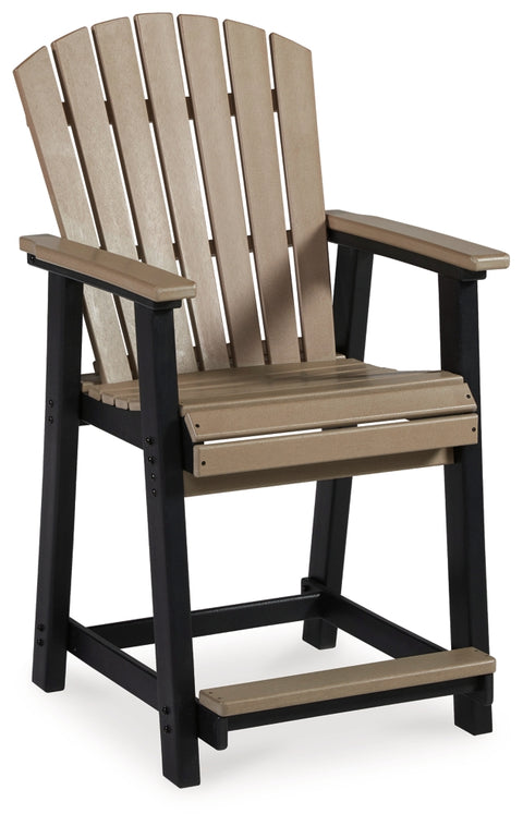 Fairen Trail Outdoor Counter Height Dining Table and 4 Barstools