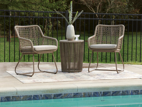 Monarch Heights Chairs w/CUSH/Table Set (3/CN)