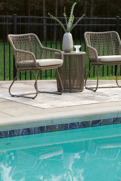 Monarch Heights Chairs w/CUSH/Table Set (3/CN)