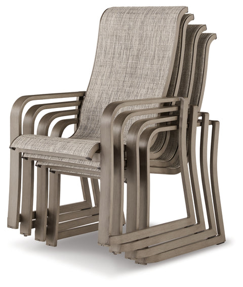 Beach Front Outdoor Dining Table and 6 Chairs