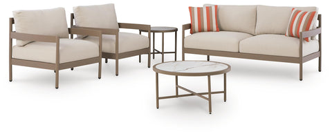 Big Creek Cove Love/Chairs/Tables Set (5/CN)