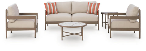 Big Creek Cove Love/Chairs/Tables Set (5/CN)
