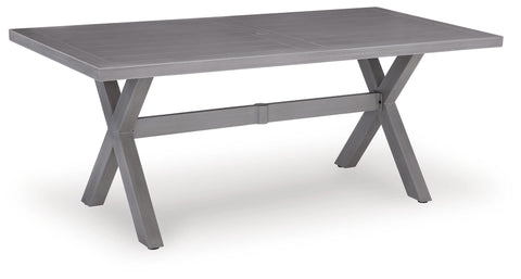 Dillon Beach RECT Dining Table w/UMB OPT