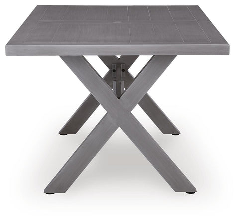 Dillon Beach RECT Dining Table w/UMB OPT