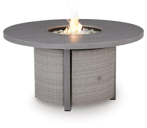 Dillon Beach Round Fire Pit Table