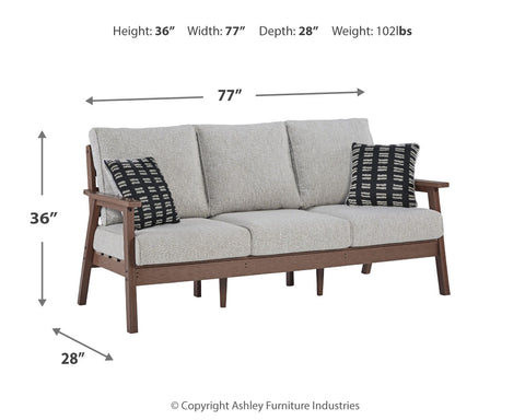 Emmeline Outdoor Sofa with Cushion