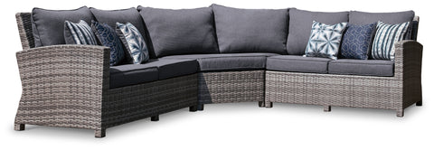 Silo Point 3-Piece Outdoor Sectional with Coffee Table