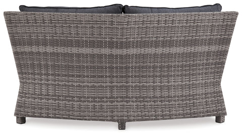 Salem Beach 3-Piece Outdoor Sectional with Chair, Coffee Table and End Table