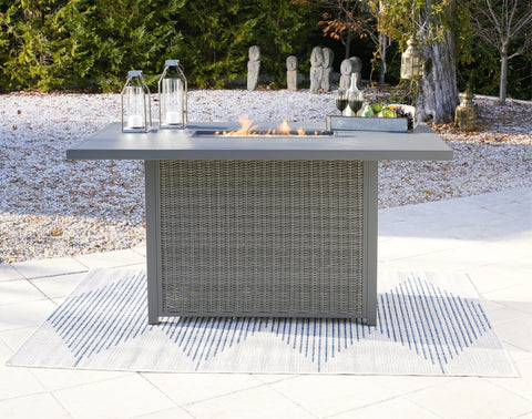 Palazzo Outdoor Fire Pit Table and 4 Chairs