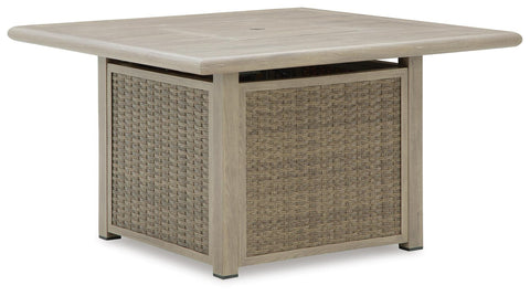 Carisbo Square Fire Pit Table