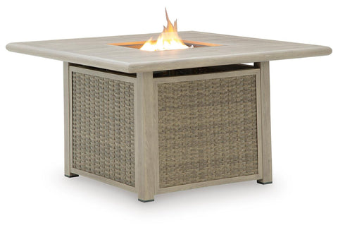 Carisbo Square Fire Pit Table