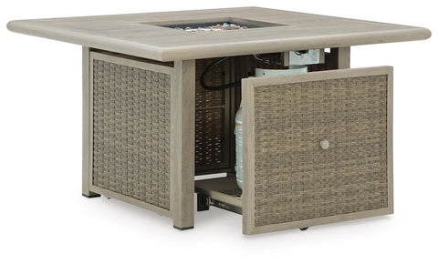 Carisbo Square Fire Pit Table