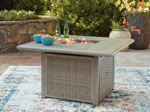 Carisbo Square Fire Pit Table