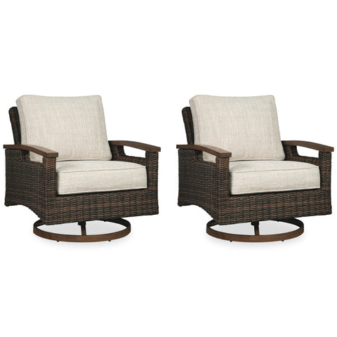 Paradise Trail Outdoor Sofa and 2 Lounge Chairs with Fire Pit Table