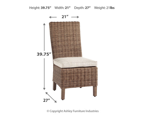 Beachcroft Side Chair with Cushion (Set of 2)