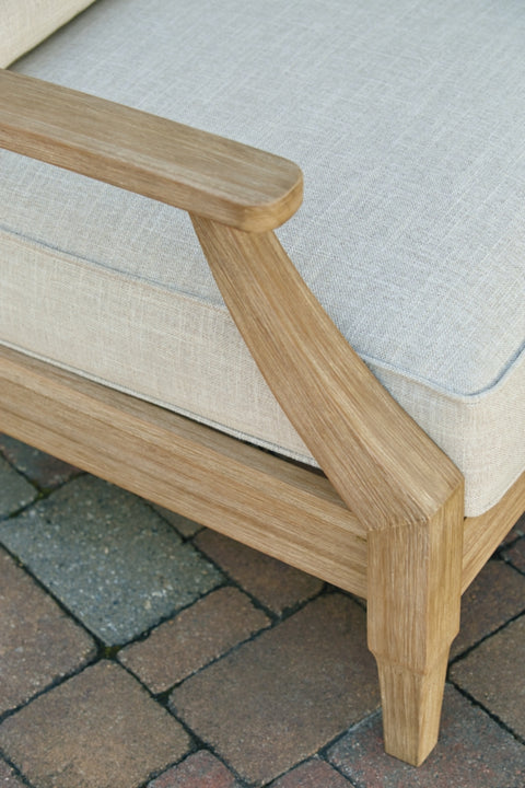 Clare View Outdoor Sofa with 2 Lounge Chairs