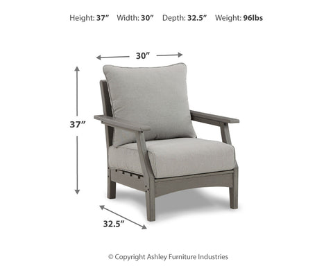 Visola Outdoor Sofa with 2 Lounge Chairs