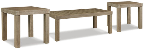 Silo Point Outdoor Coffee Table with 2 End Tables - JMD Furniture DMV