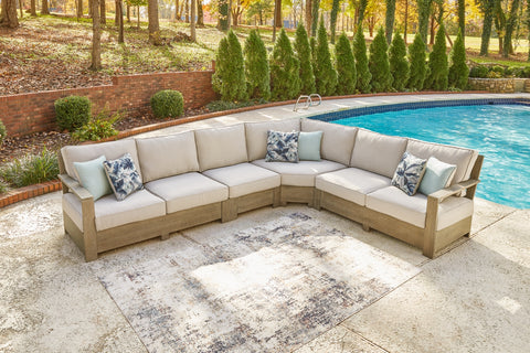 Silo Point 3-Piece Outdoor Sectional with 2 Chairs