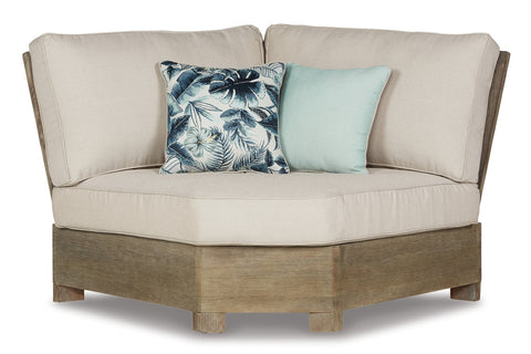 Silo Point 3-Piece Outdoor Sectional with Coffee Table and End Table