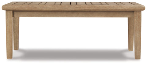 Clare View Outdoor Sofa with Coffee Table