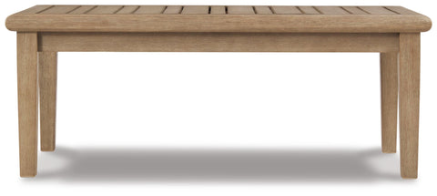 Clare View Outdoor Sofa with Coffee Table