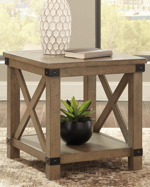 Aldwin Coffee Table with 2 End Tables